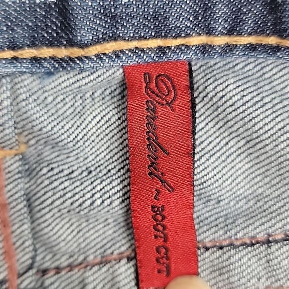 Guess Daredevil blue denim bootcut jeans Women's Size 29 - Picture 15 of 16